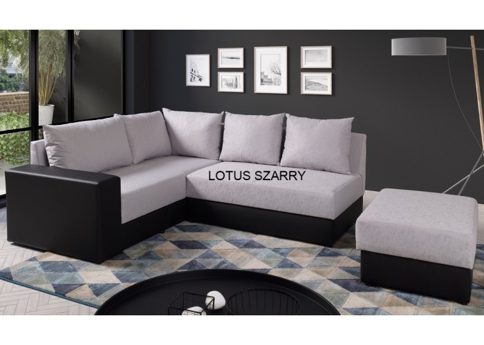 BONO Narożnik Lotus Szary 210 x 190